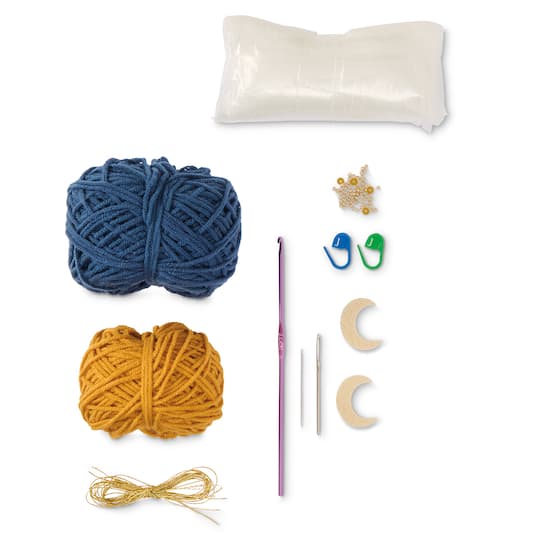 Cosmic the Celestial Ball Halloween Crochet Kit by Loops & Threads®